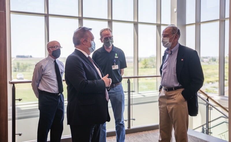 Sen. Grassley tours JCRHC
